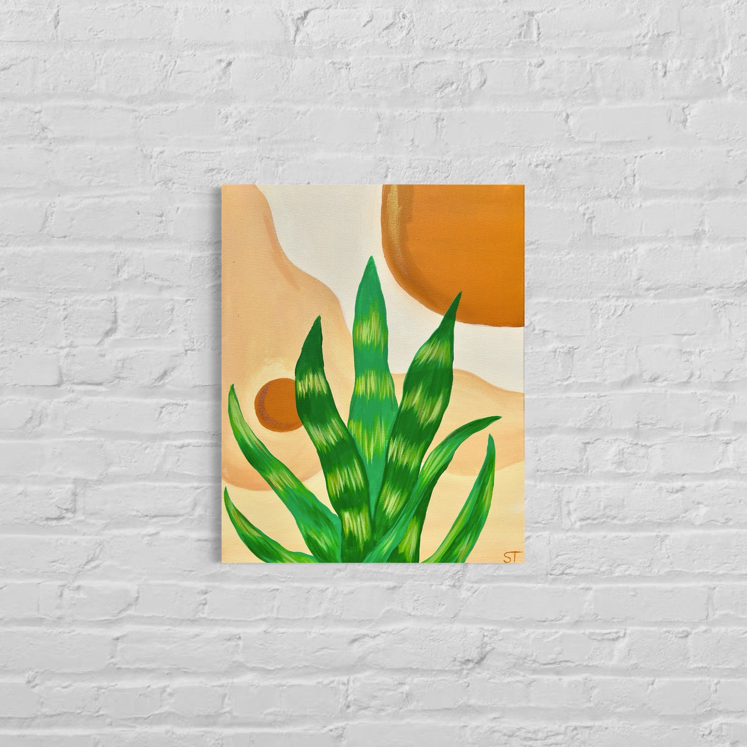 Modern Snake Plant Online Paint Kit - "Replenish Pack"