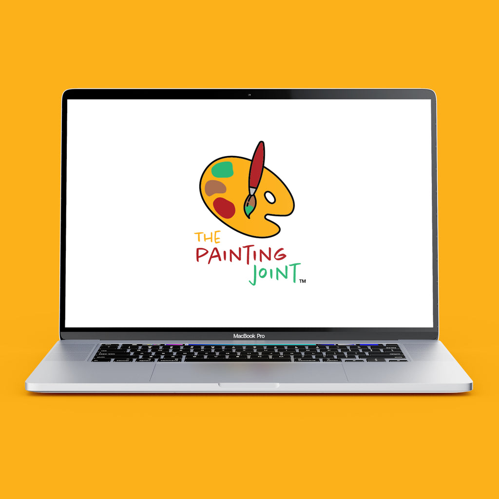 Modern Snake Plant Paint Kit - Video ONLY