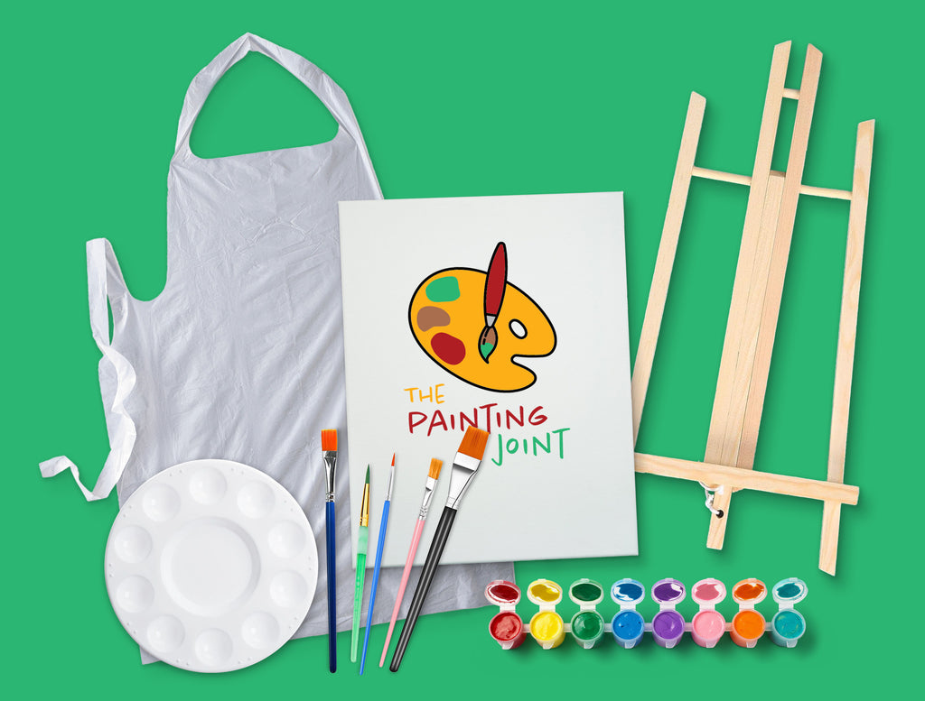 Modern Snake Plant Online Paint Kit - "The Works"